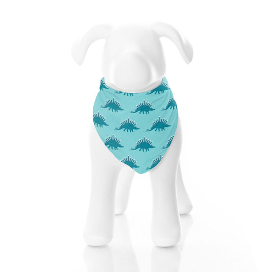 Print Dog Bandana in Iceberg/Bay Menorahsaurus