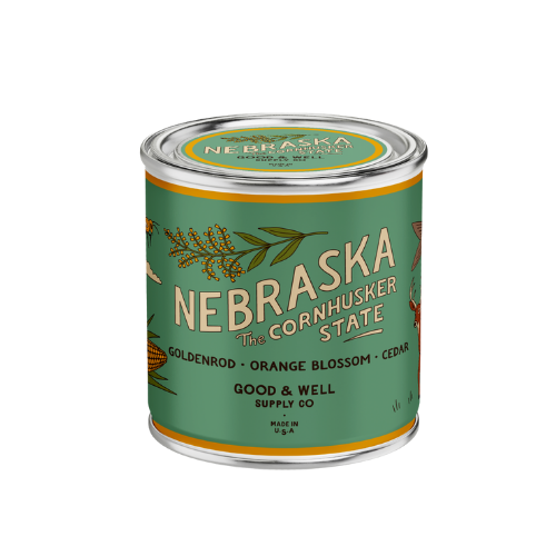 Nebraska State Candle