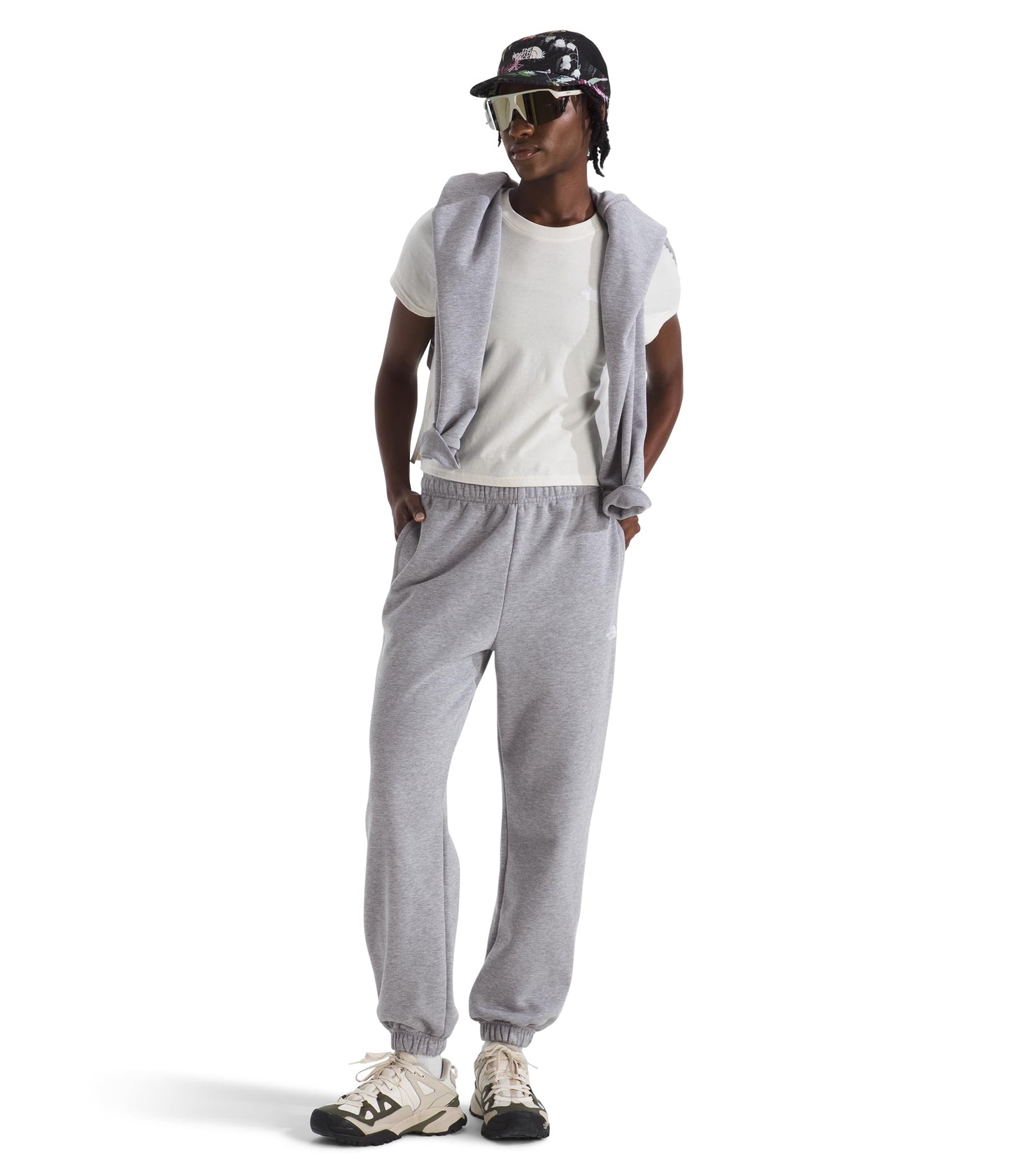 The North Face Womens Evolution Simple Dome Pant | Elastic Waistband with Adjustable Drawcord, Hand Pockets, Elastic Cuffs