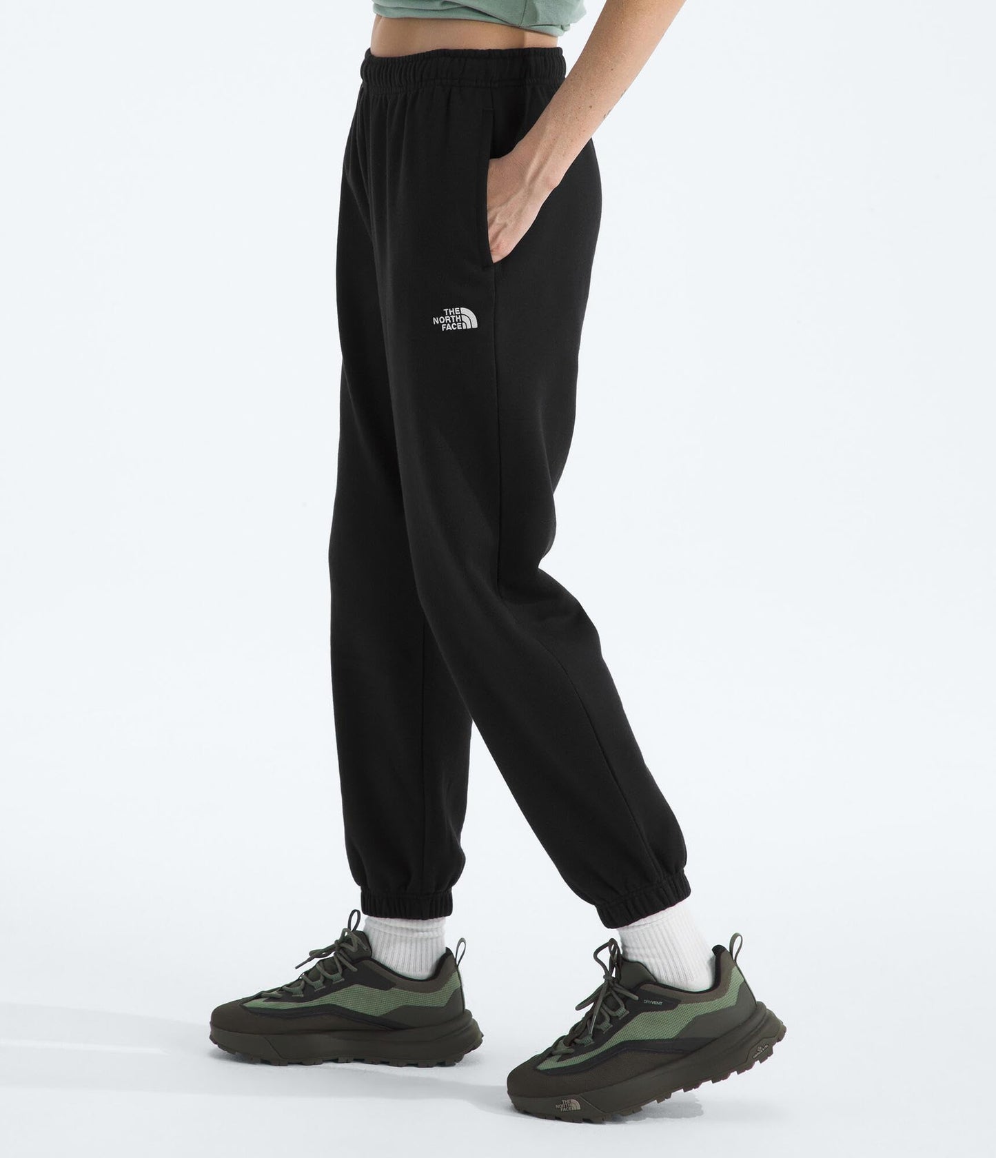 The North Face Womens Evolution Simple Dome Pant | Elastic Waistband with Adjustable Drawcord, Hand Pockets, Elastic Cuffs