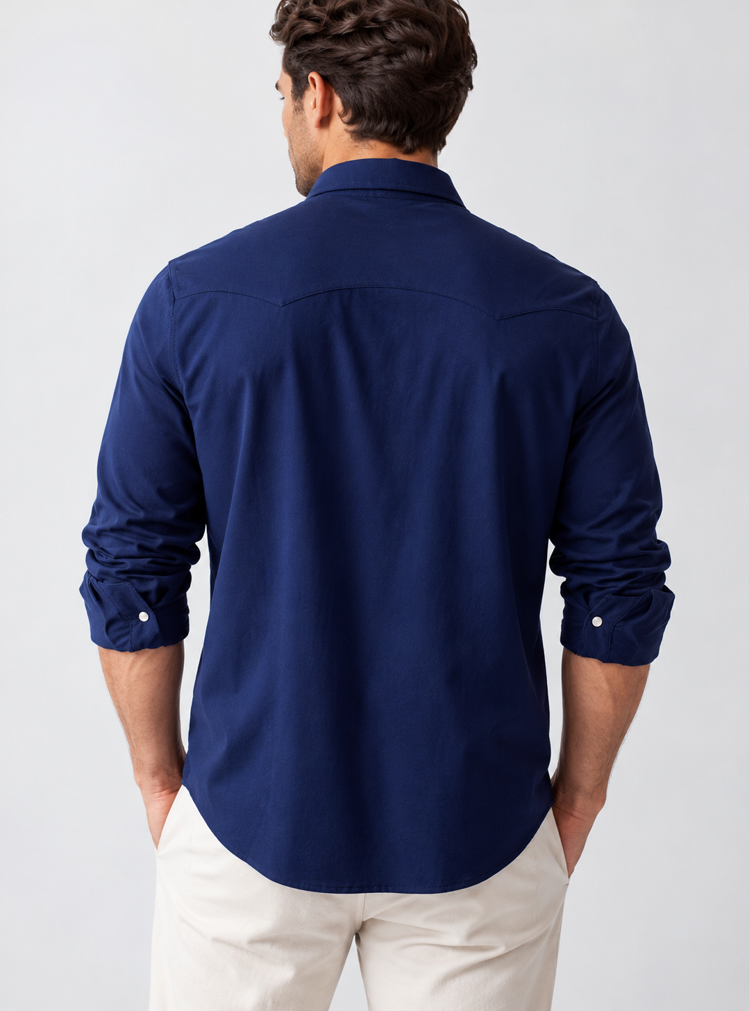 Buki’s Cinqo Western Tech Shirt - Navy