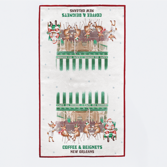 Breakfast with Santa Kitchen Towel