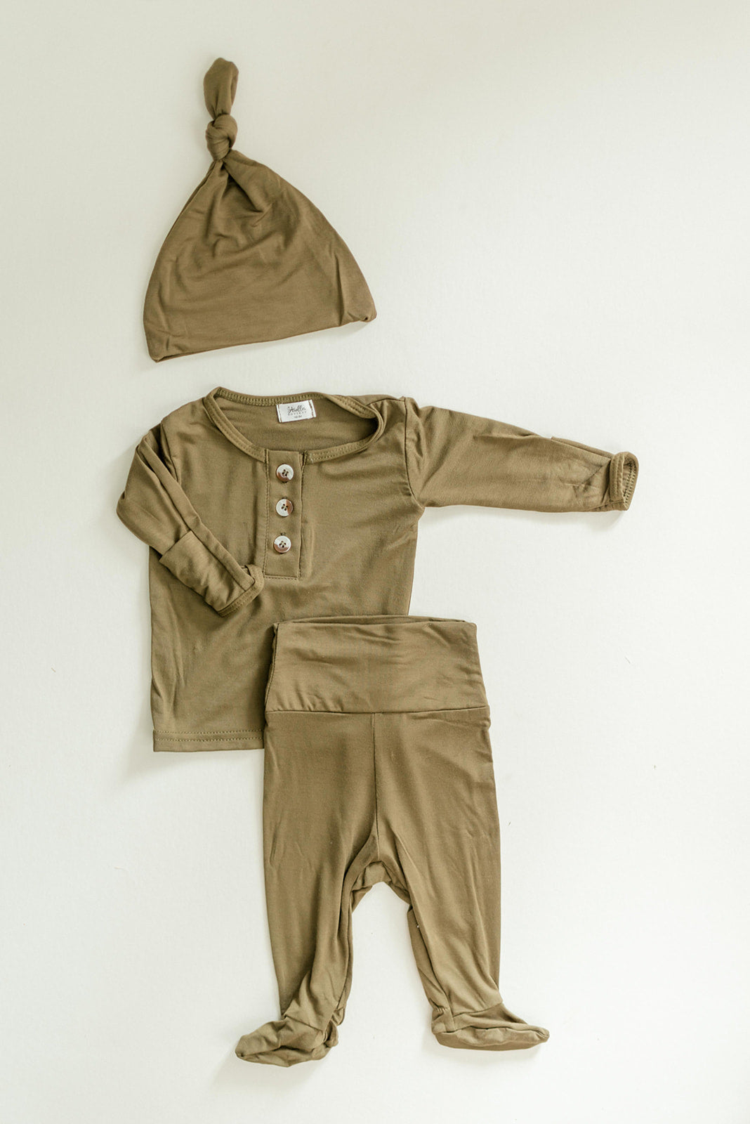 Top and Bottom Outfit, Baby Boy Outfits, Army Green