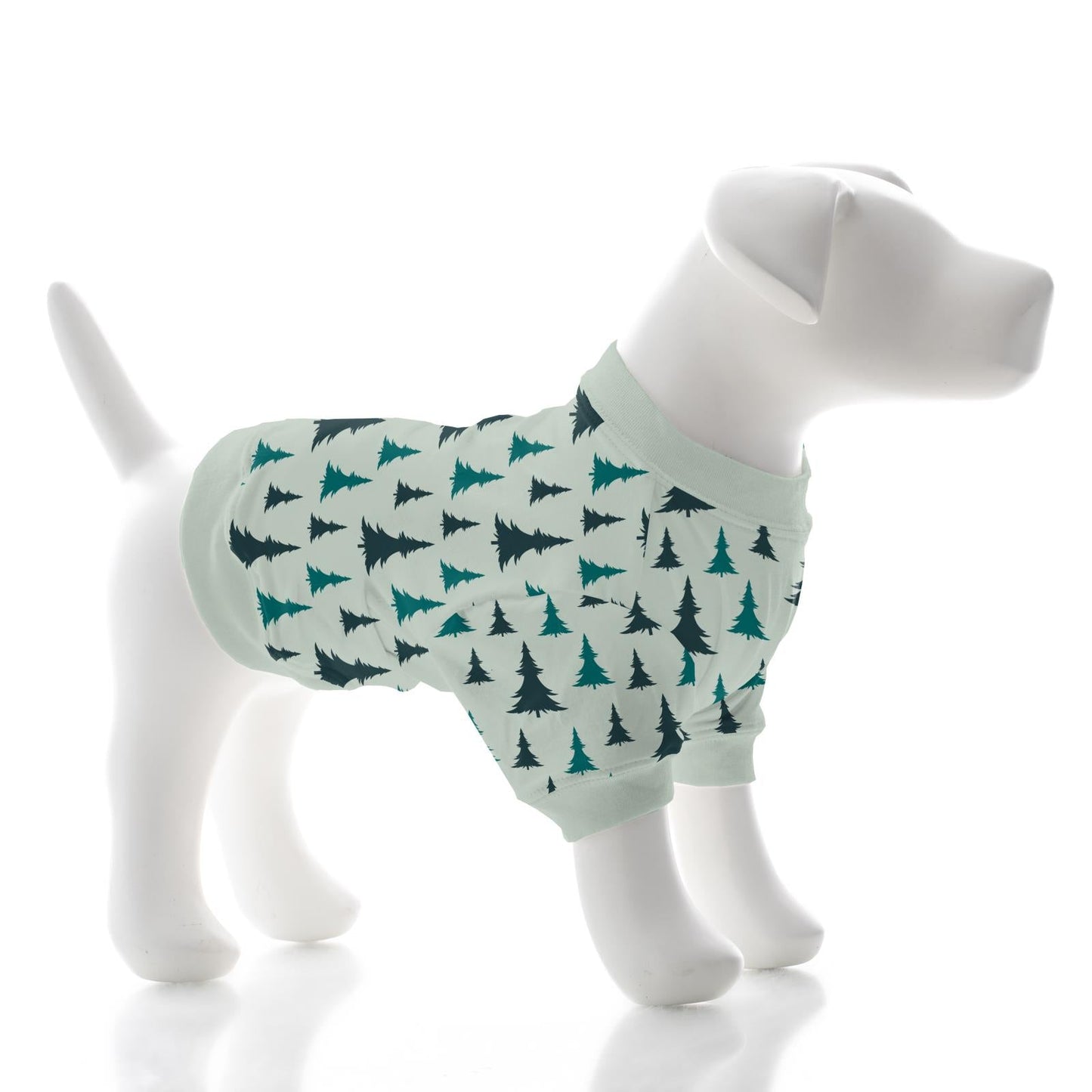 Print Dog Jammies in Aloe Trees