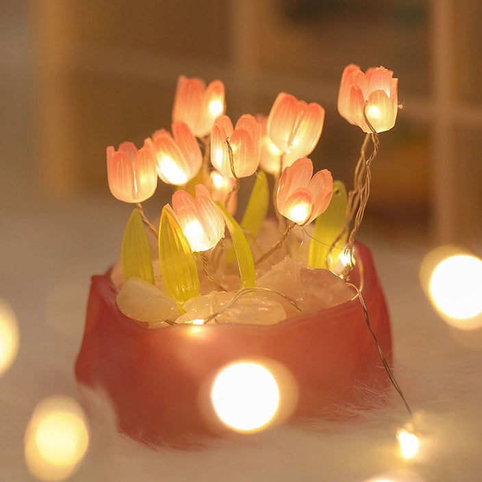 DIY Tulip LED Night Light