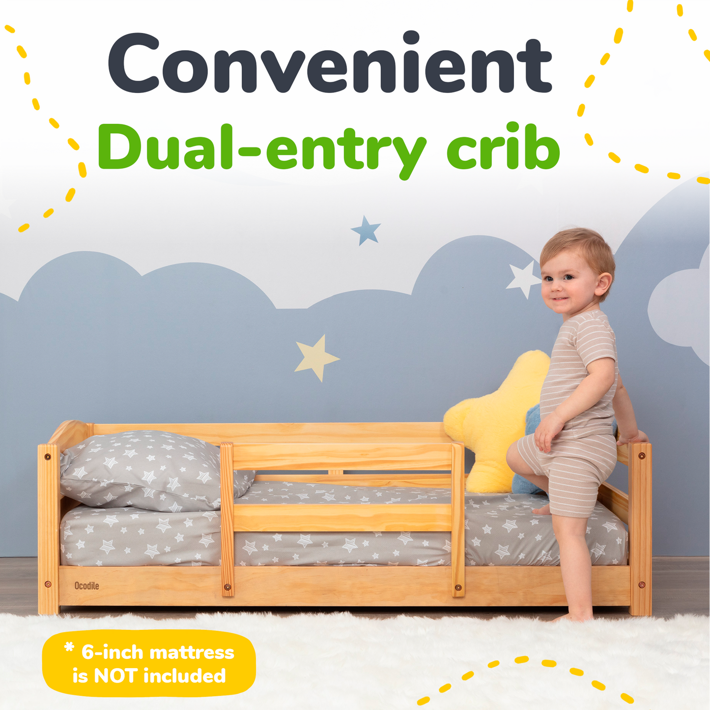 Floor Bed - Crib Size