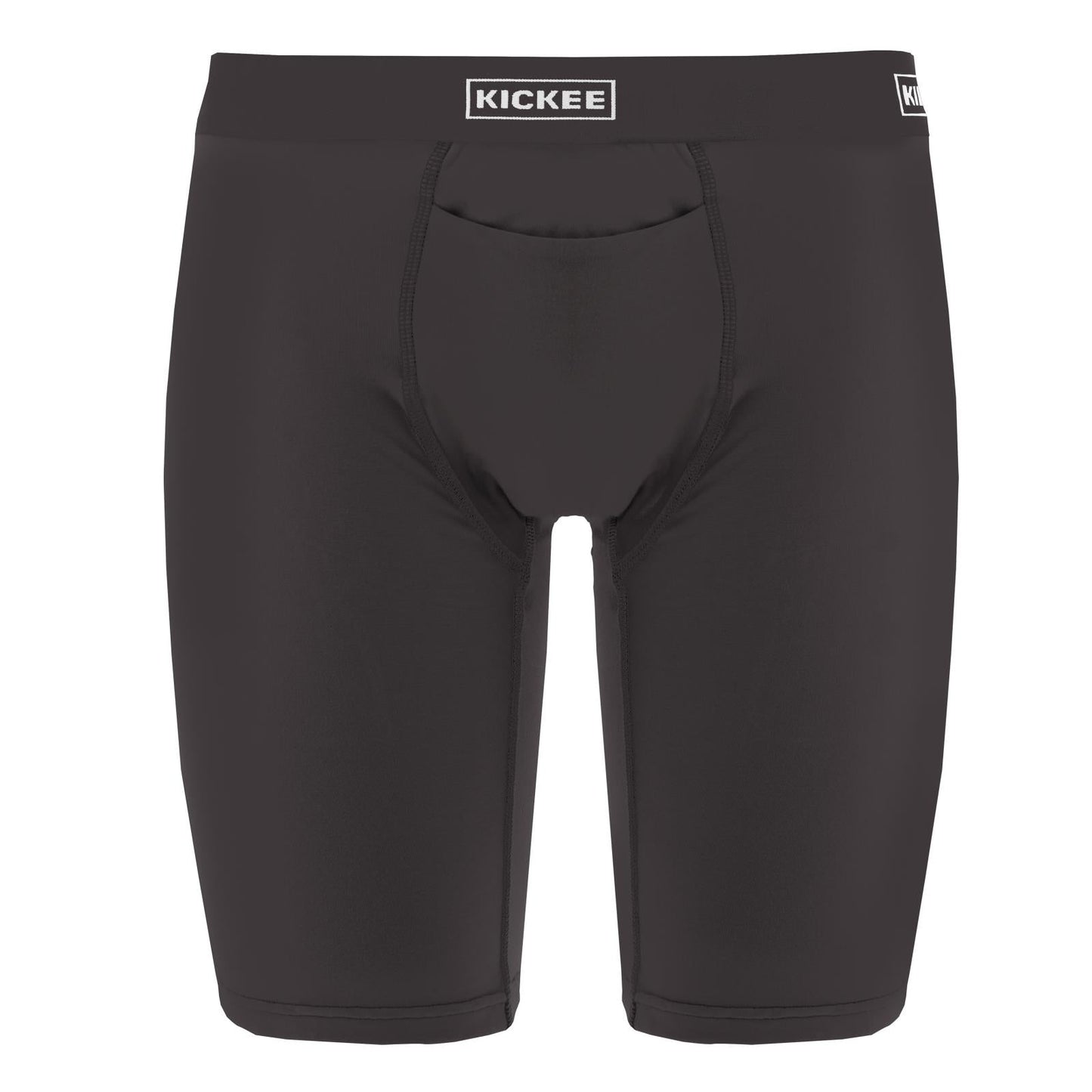 Men's Long Boxer Brief with Top Fly in Midnight
