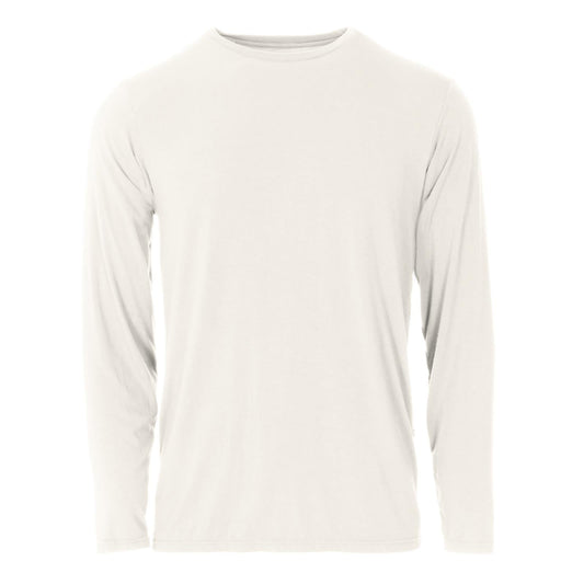 Men's Basic Long Sleeve Tee in Natural