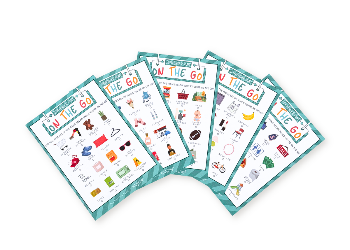 On The Go Scavenger Hunt Playtime Pad®