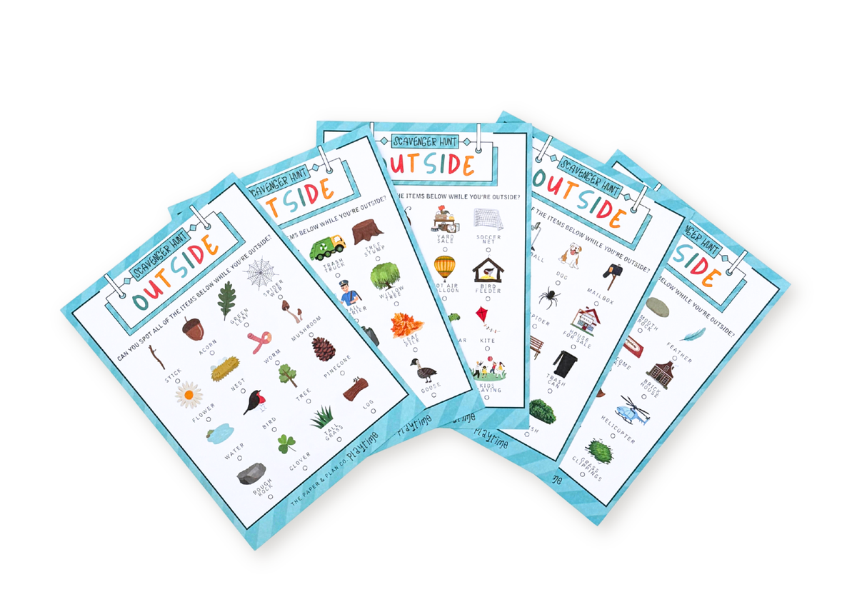 Outside Scavenger Hunt Playtime Pad®