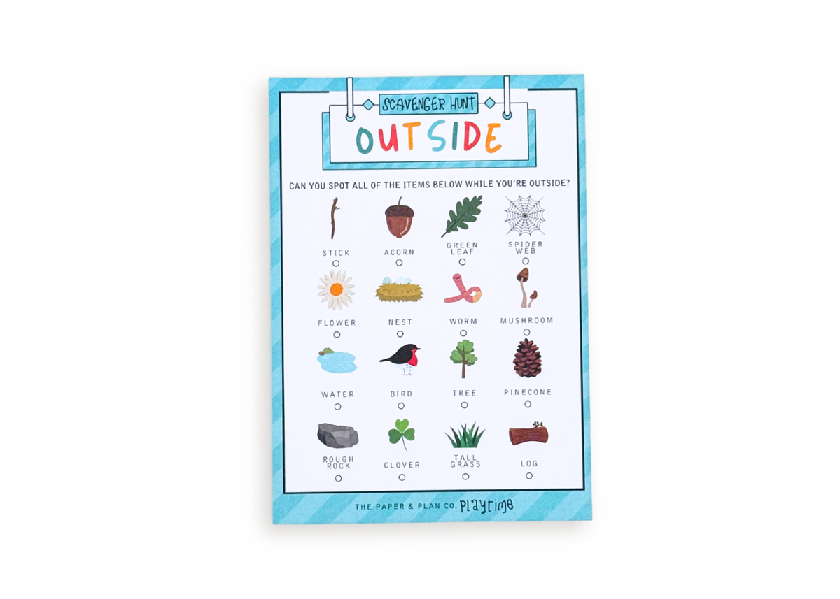 Outside Scavenger Hunt Playtime Pad®