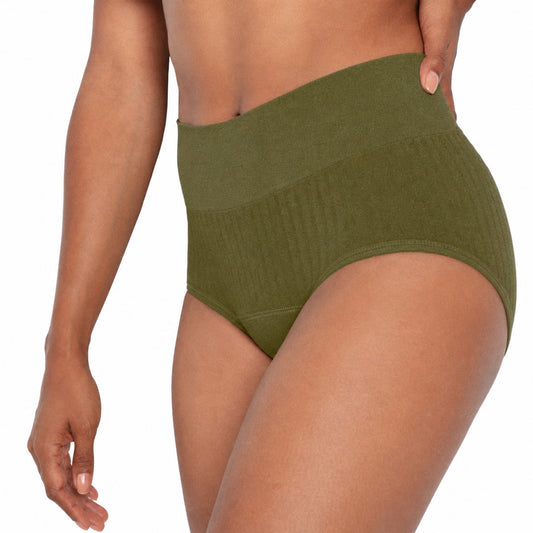 The High Waisted Period. in SportyStretch™ For Heavy Flows