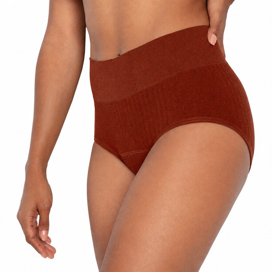 The High Waisted Period. in SportyStretch™ For Heavy Flows