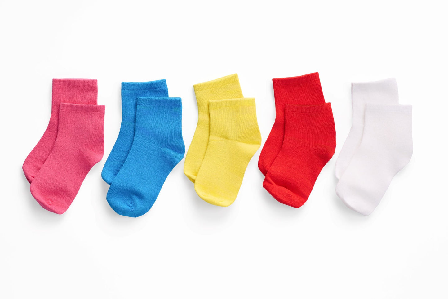 ANKLE 5-Pack Seamless Toe Socks great with Sensory Sensitivities
