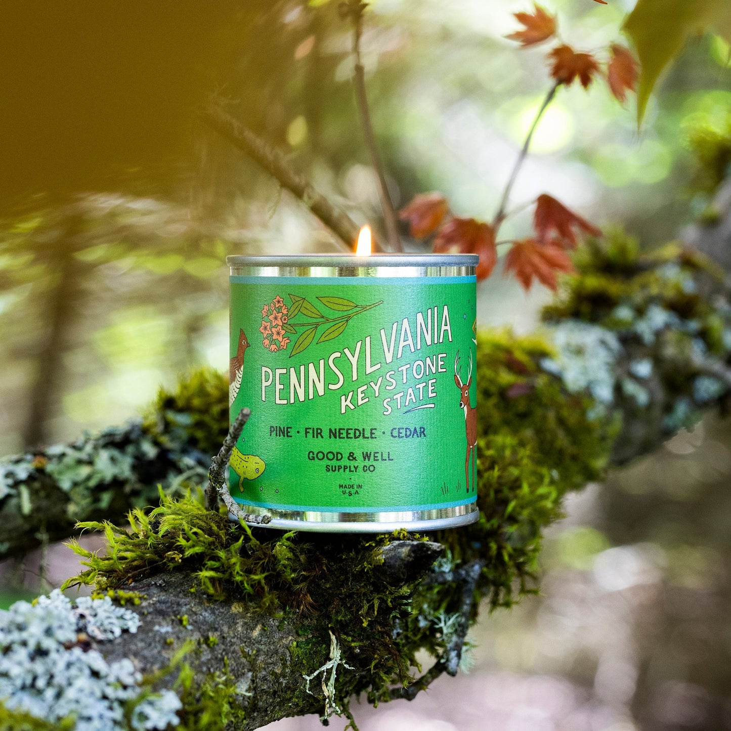 Pennsylvania State Candle