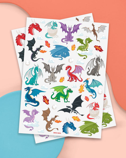 Fire Breather Tats - 60 foil temporary tattoos