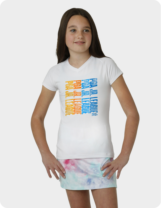 PGA Jr. League Girls' V-Neck T-Shirt