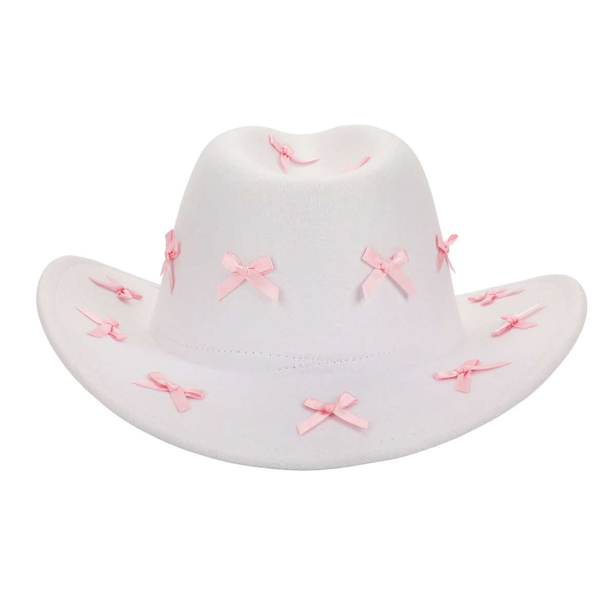 Howdy Darling Bow-Detailed Cowboy Hat