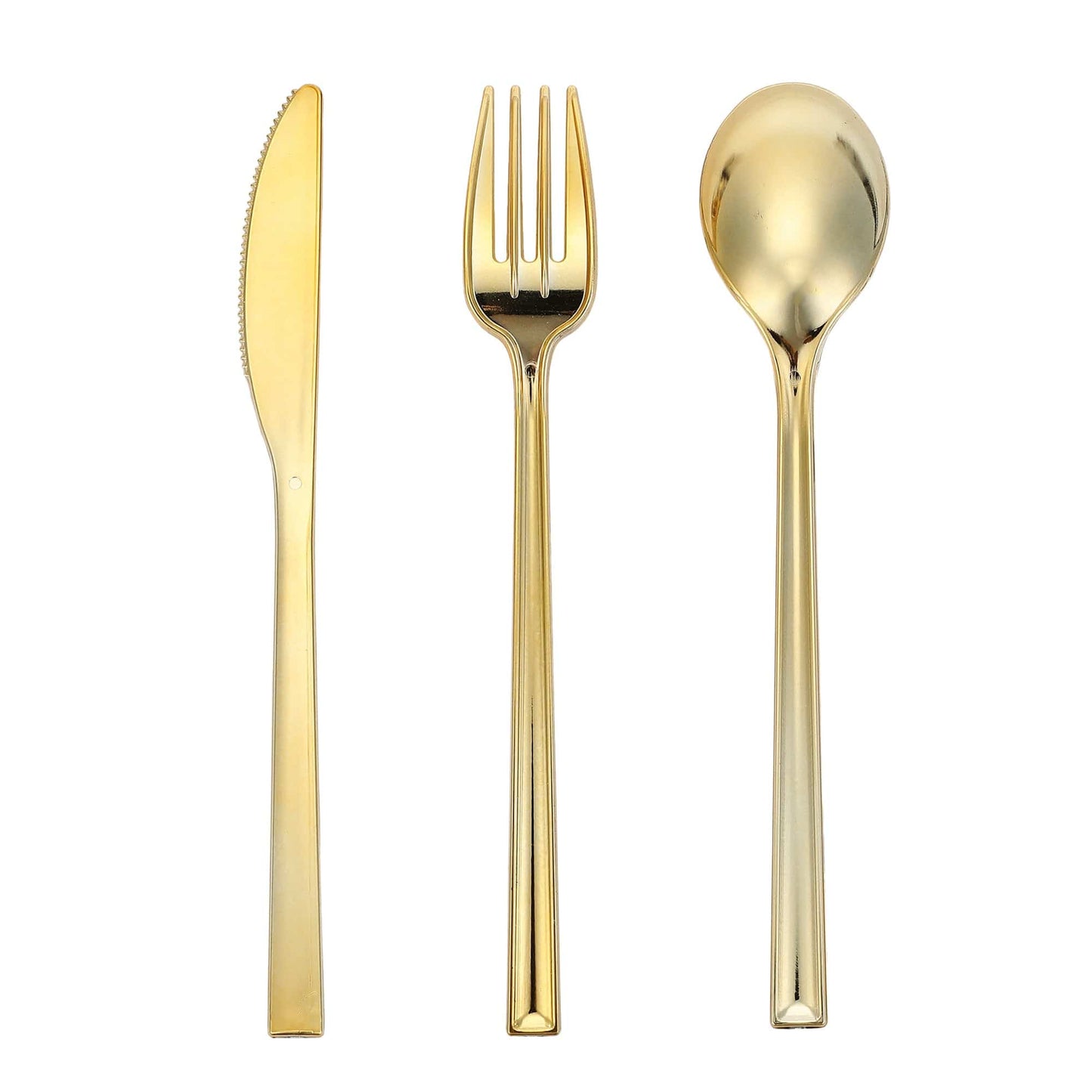 Gold Disposable Utensil Set (30 ct)