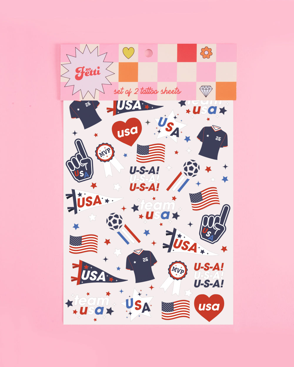 World Cup Tats - 52 temporary tattoos