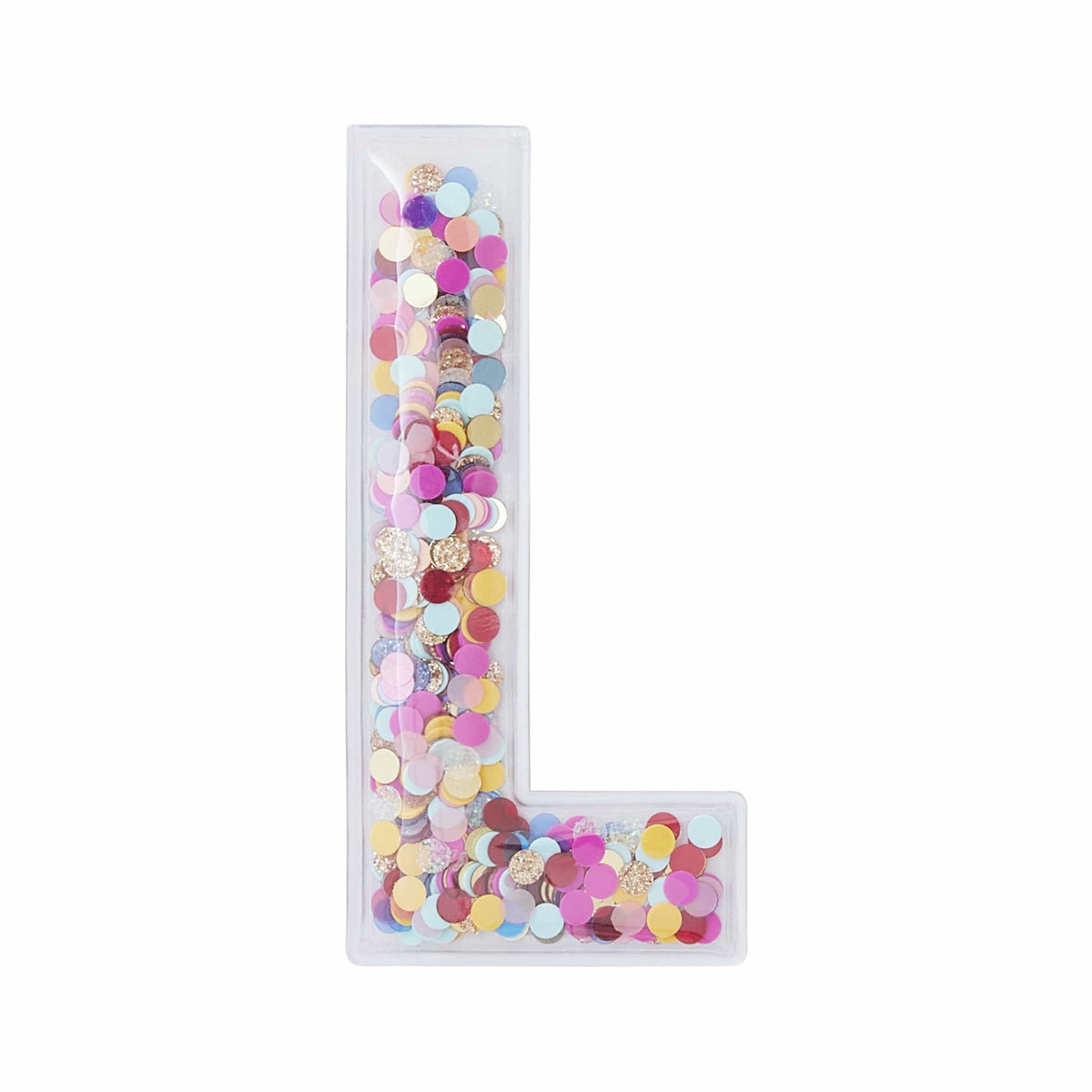 Confetti Letter Stickers - Adhesive Patches