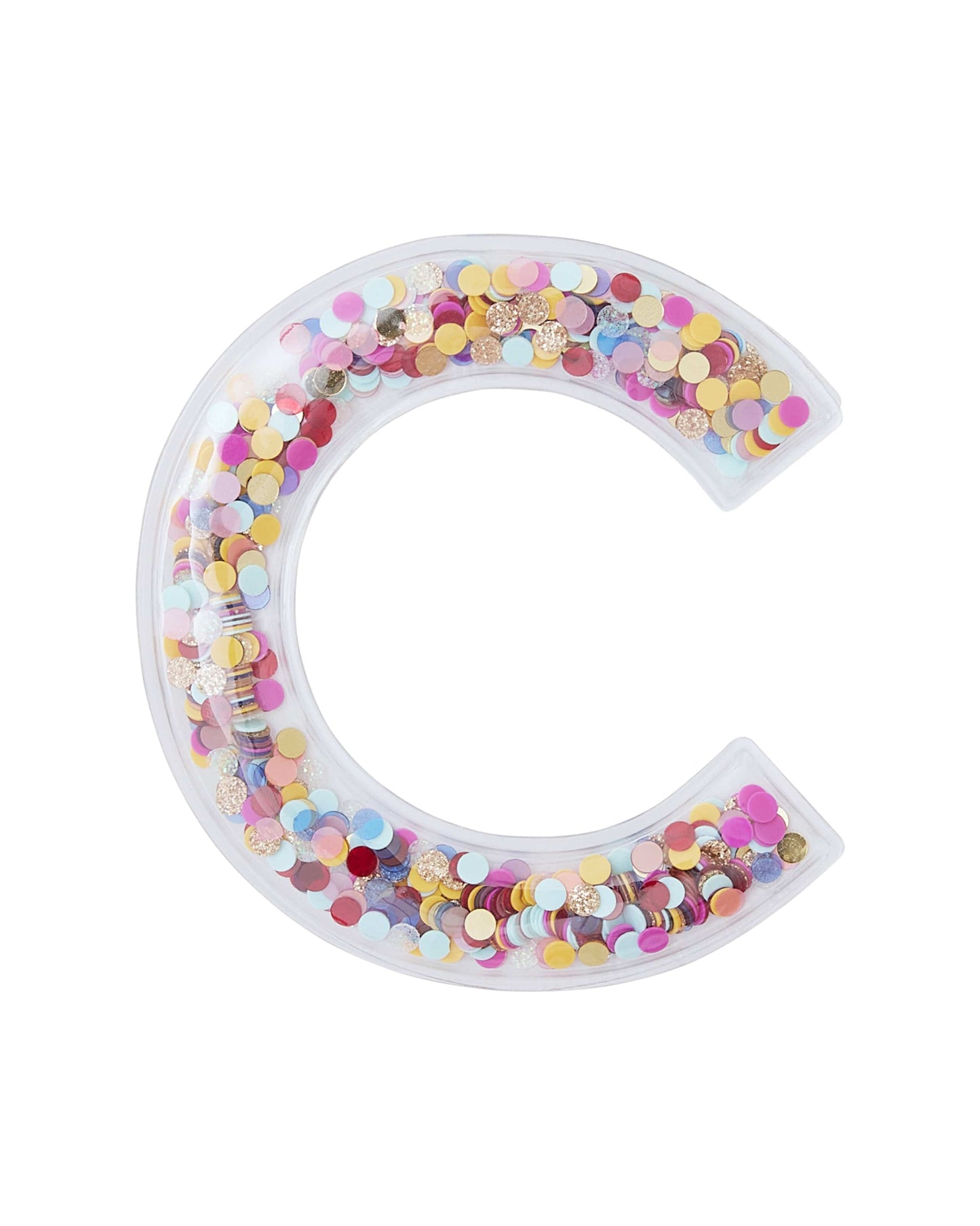 Confetti Letter Stickers - Adhesive Patches