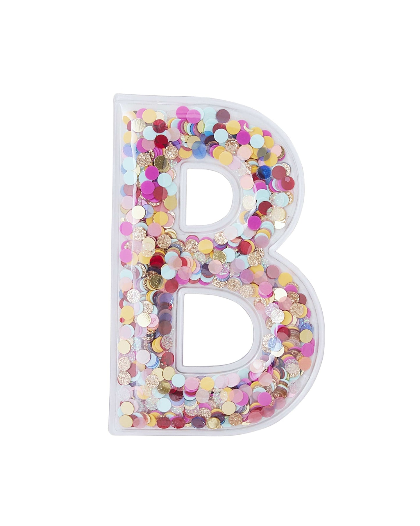 Confetti Letter Stickers - Adhesive Patches