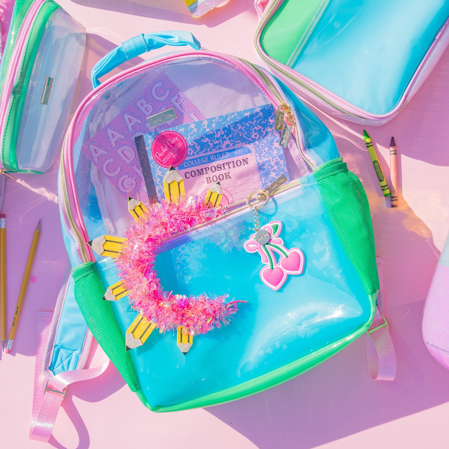 Colorblock Jelly Backpack