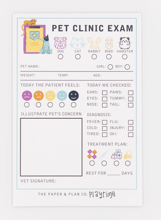 Pet Clinic Exam Playtime Pad®