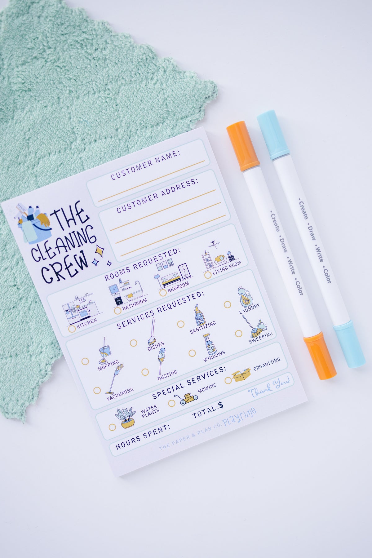 Cleaning Crew Playtime Pad®