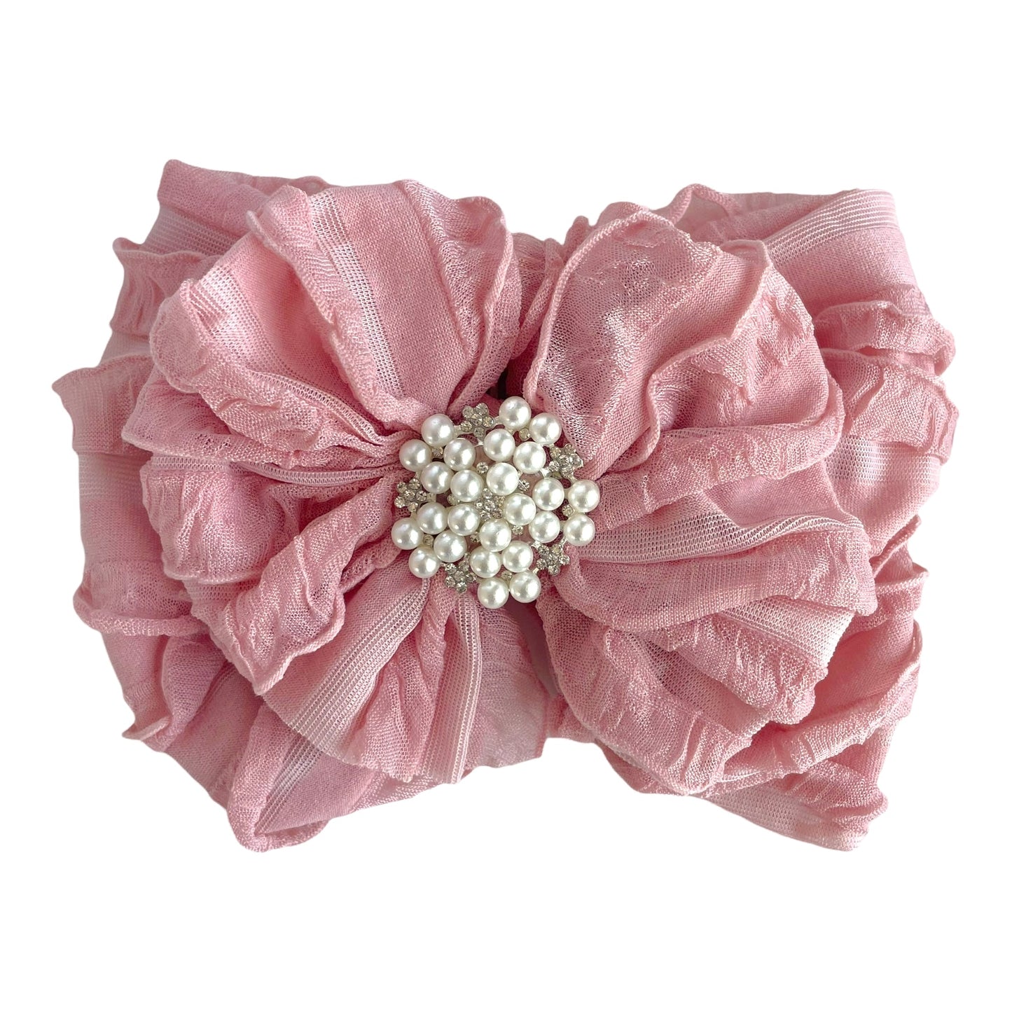 Pearl Ruffled Headband