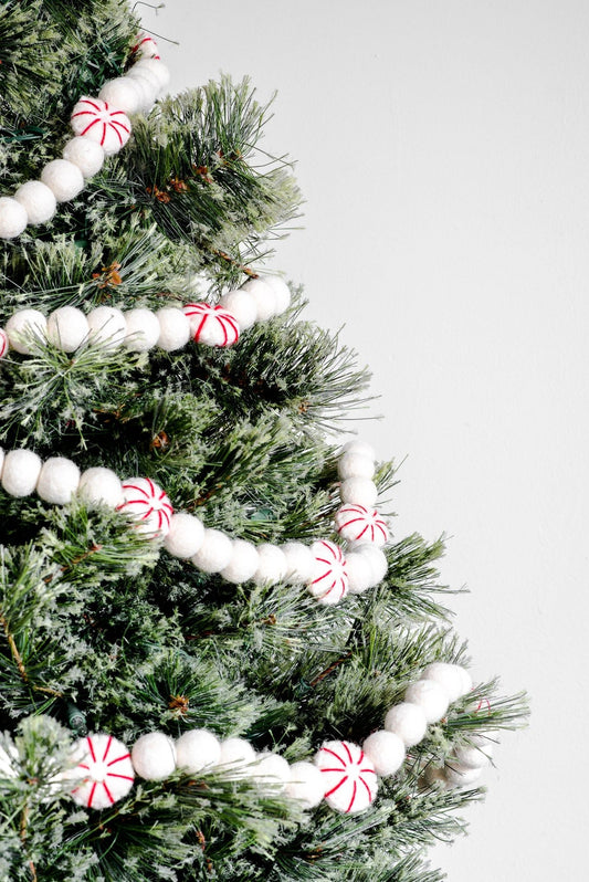 Peppermint Garland