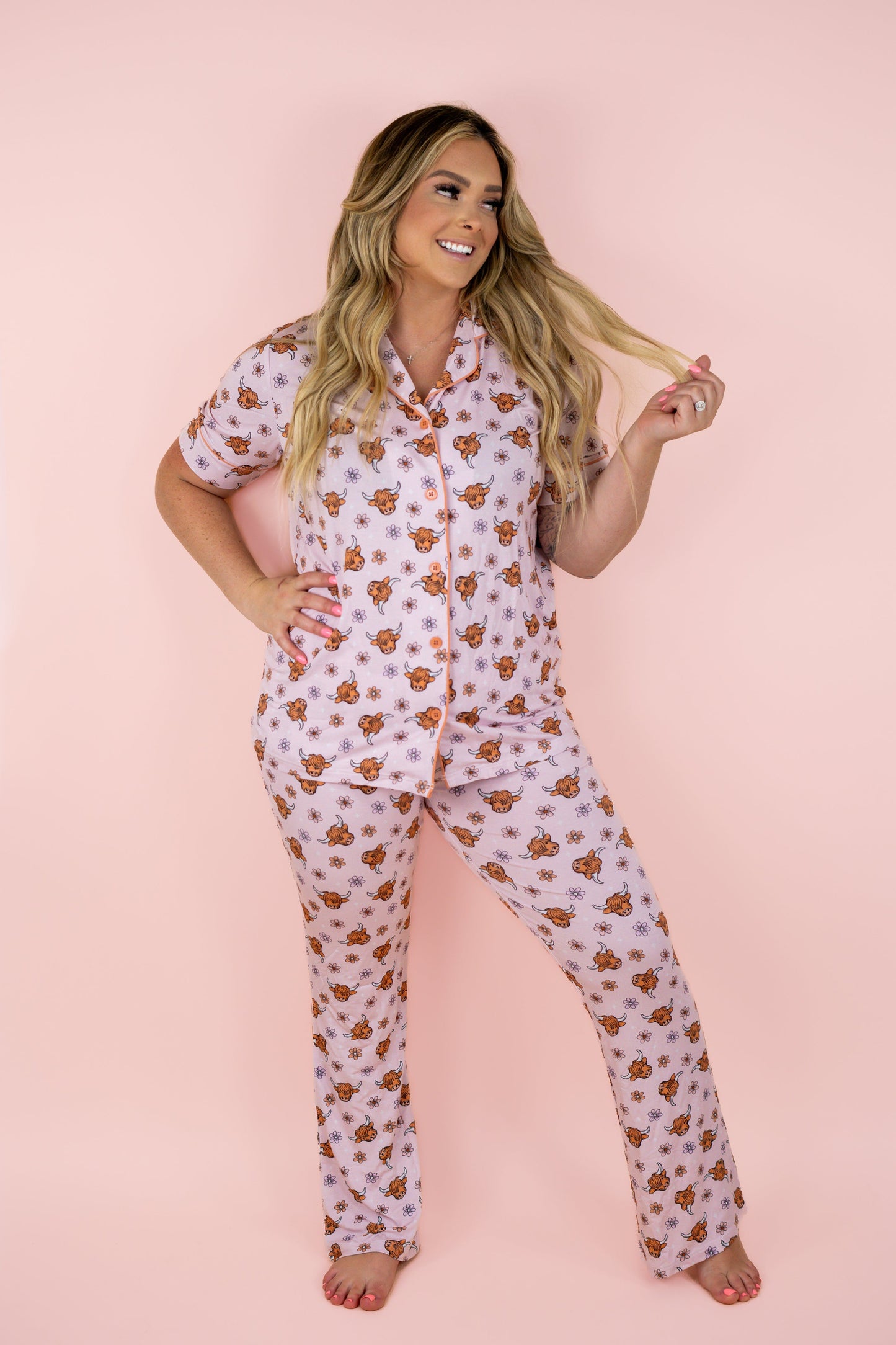 EXCLUSIVE HIGHLAND CUTIE WOMEN'S RELAXED FLARE DREAM SET