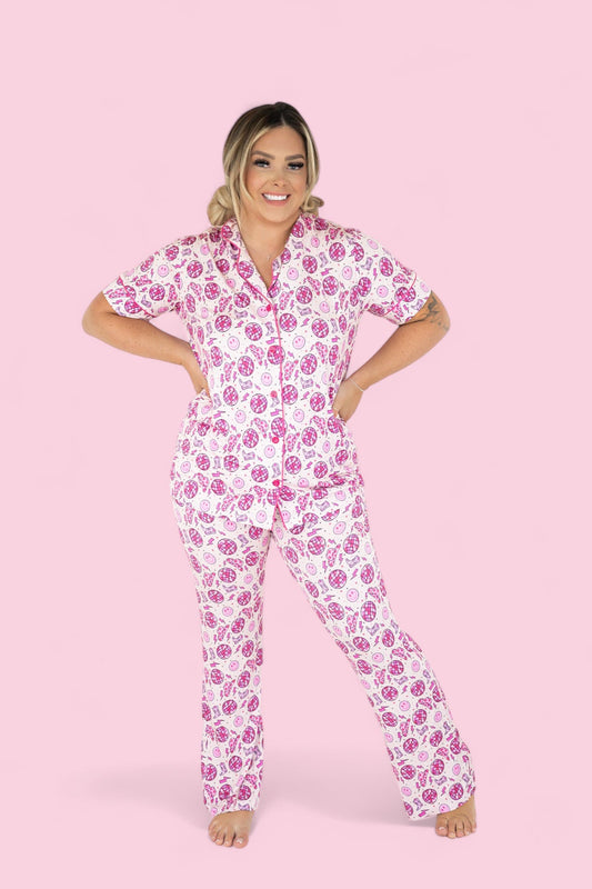 LET'S GO GIRLZzz WOMEN'S RELAXED FLARE DREAM SET