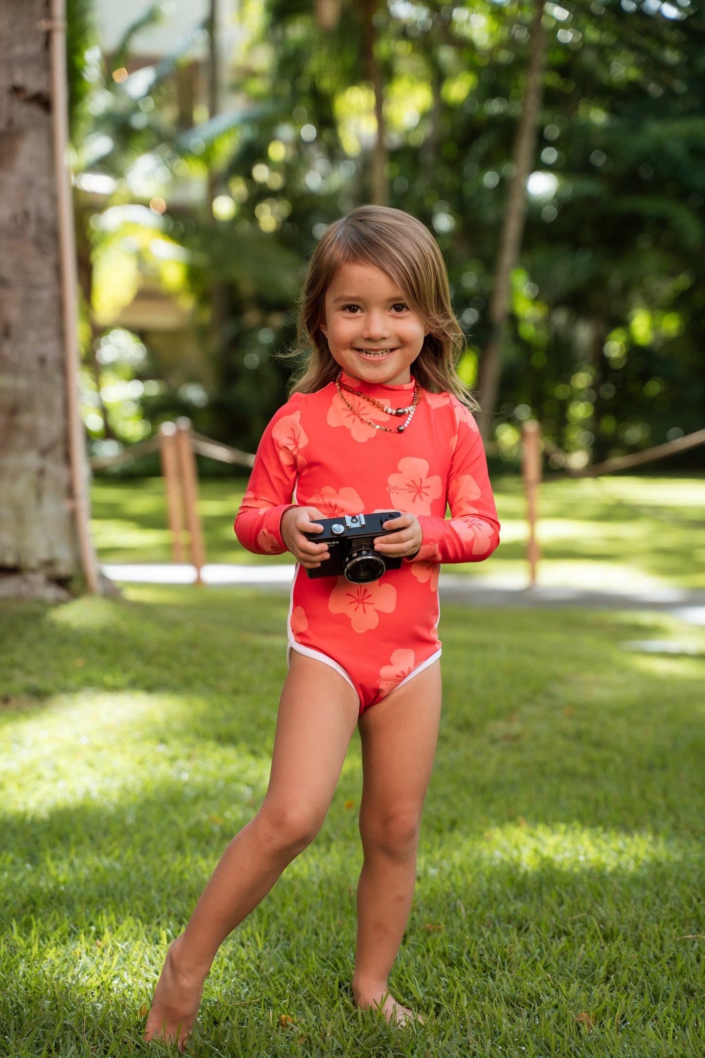Lola One Piece Kids Swimsuit - Li Hing -AS IS READ DESCRIPTION