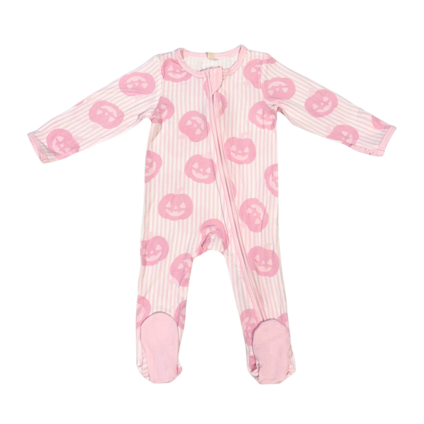 Pink Pumpkins Romper
