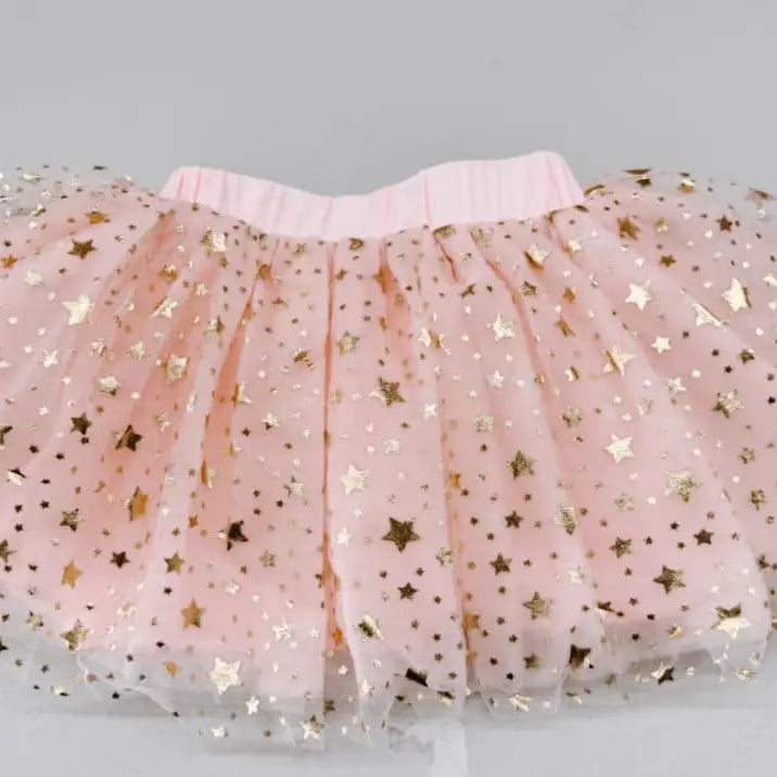 Pink Star Tutu Skort