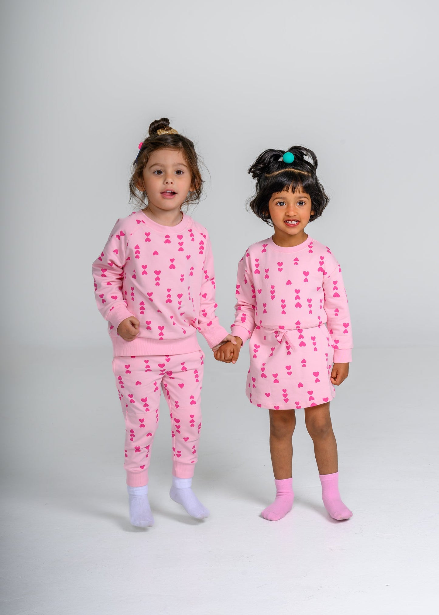 Pink-on-Pink Hearts Dress