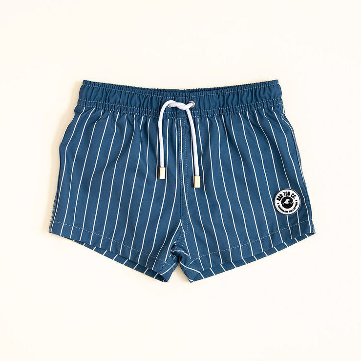 PINSTRIPE BLUE SWIMMIE