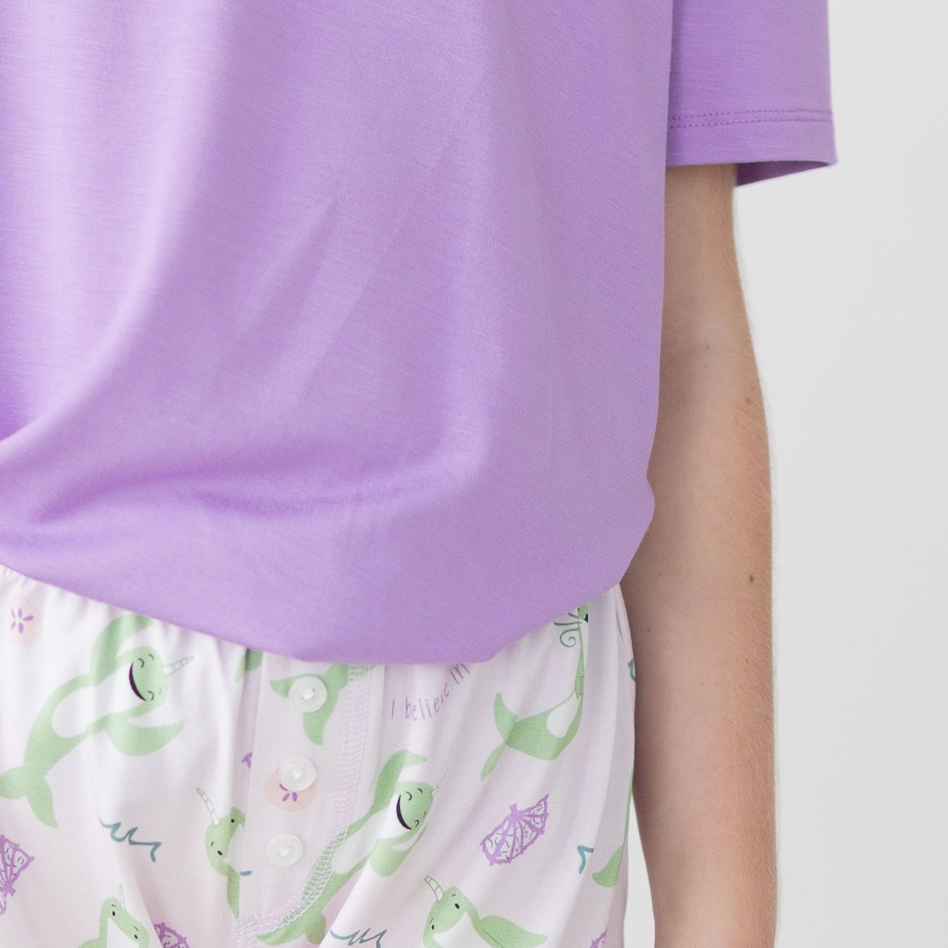 Narwhal Girls Youth Short Set