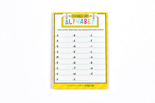 Alphabet Scavenger Hunt Playtime Pad®