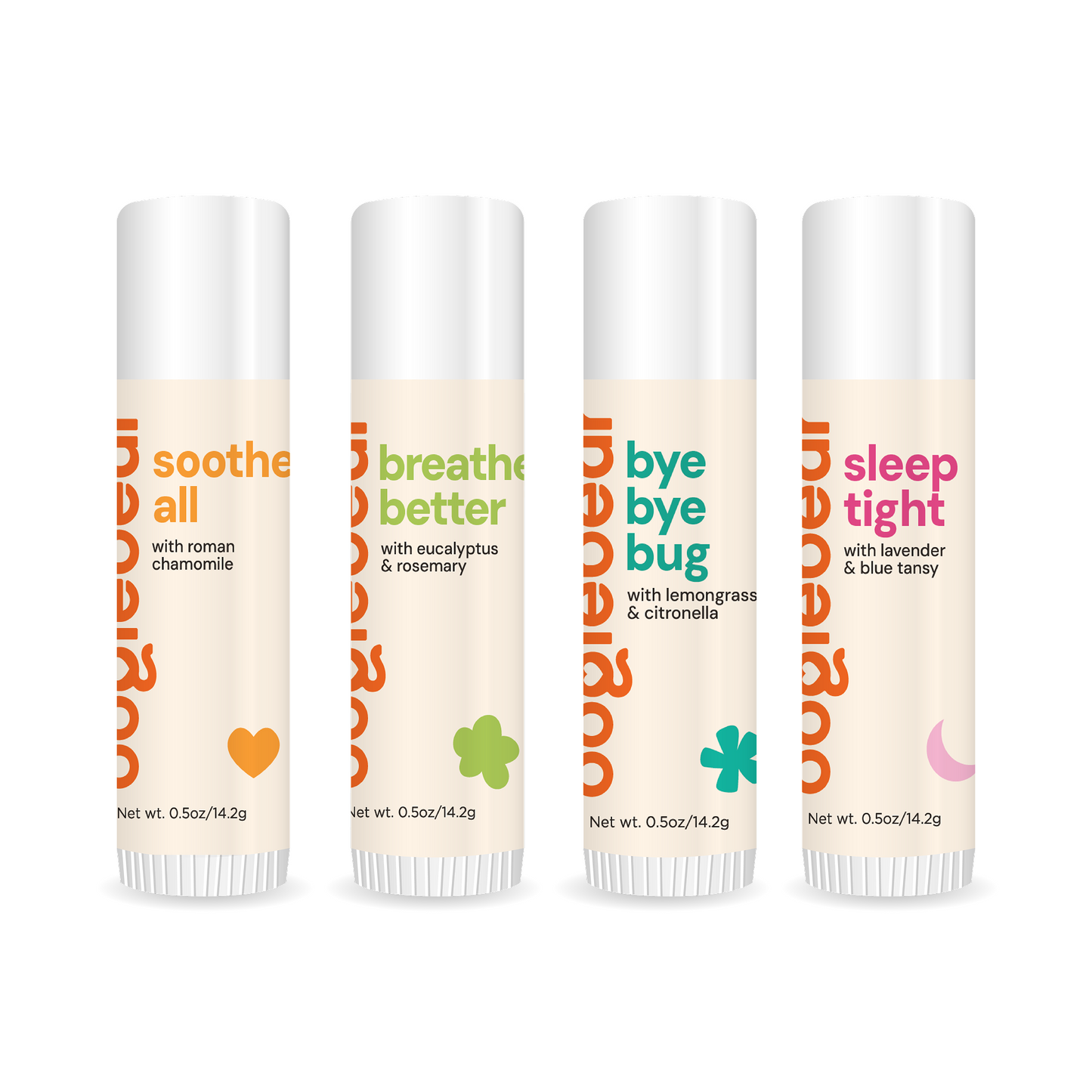 oogiebear 4-pack balm collection