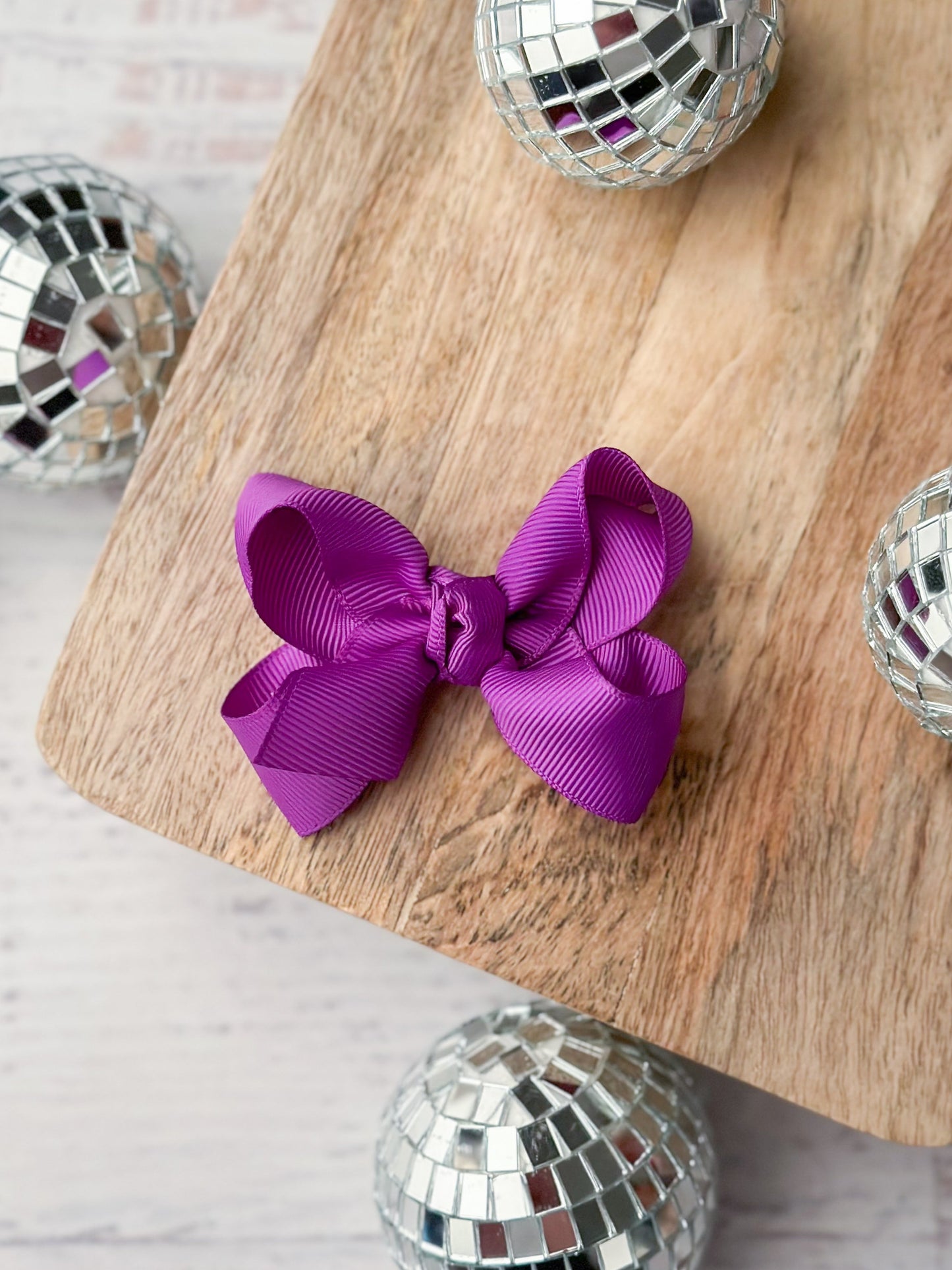 Original Grosgrain Hair Bow - Alligator Clip - 3"