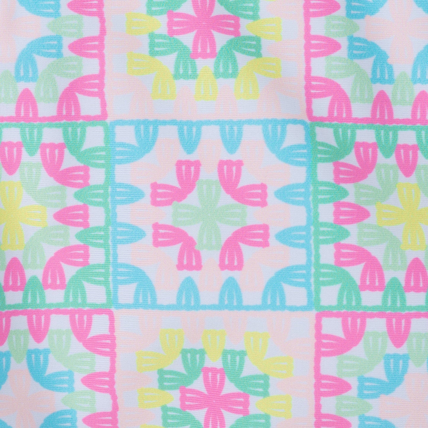 Kids (7-16) Two Piece Swimsuit | Multicolor Crochet