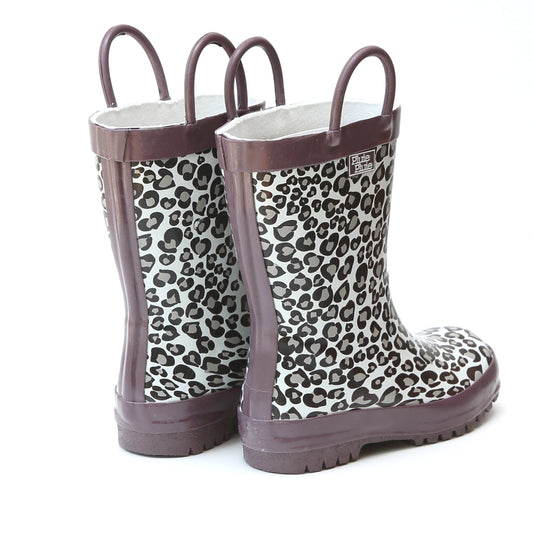 Leopard Rain Boot