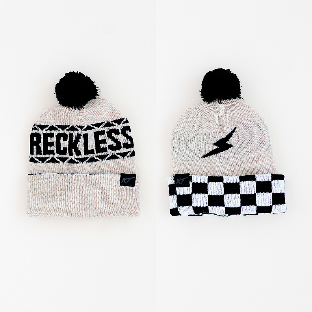 RECKLESS REVERSIBLE TODDLER BEANIE