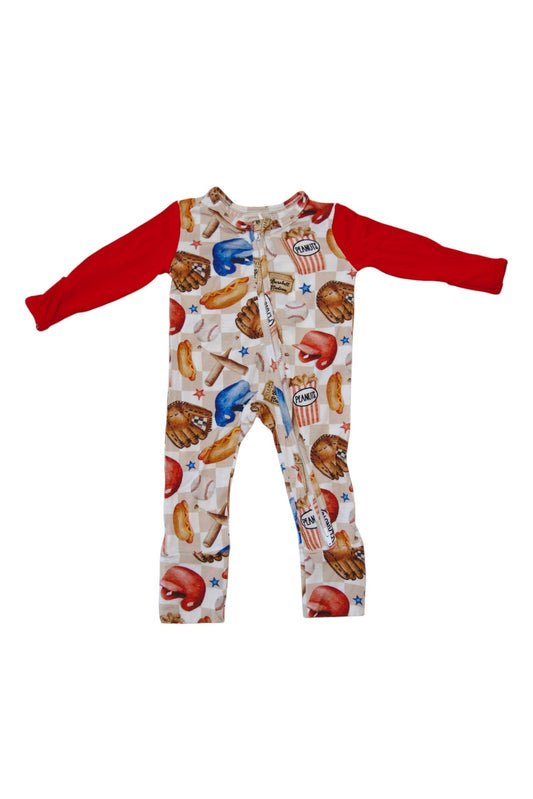 Little Slugger | Two-Way Zip Footie
