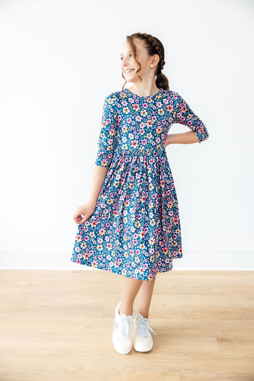 Rainforest Blooms Twirl Dress