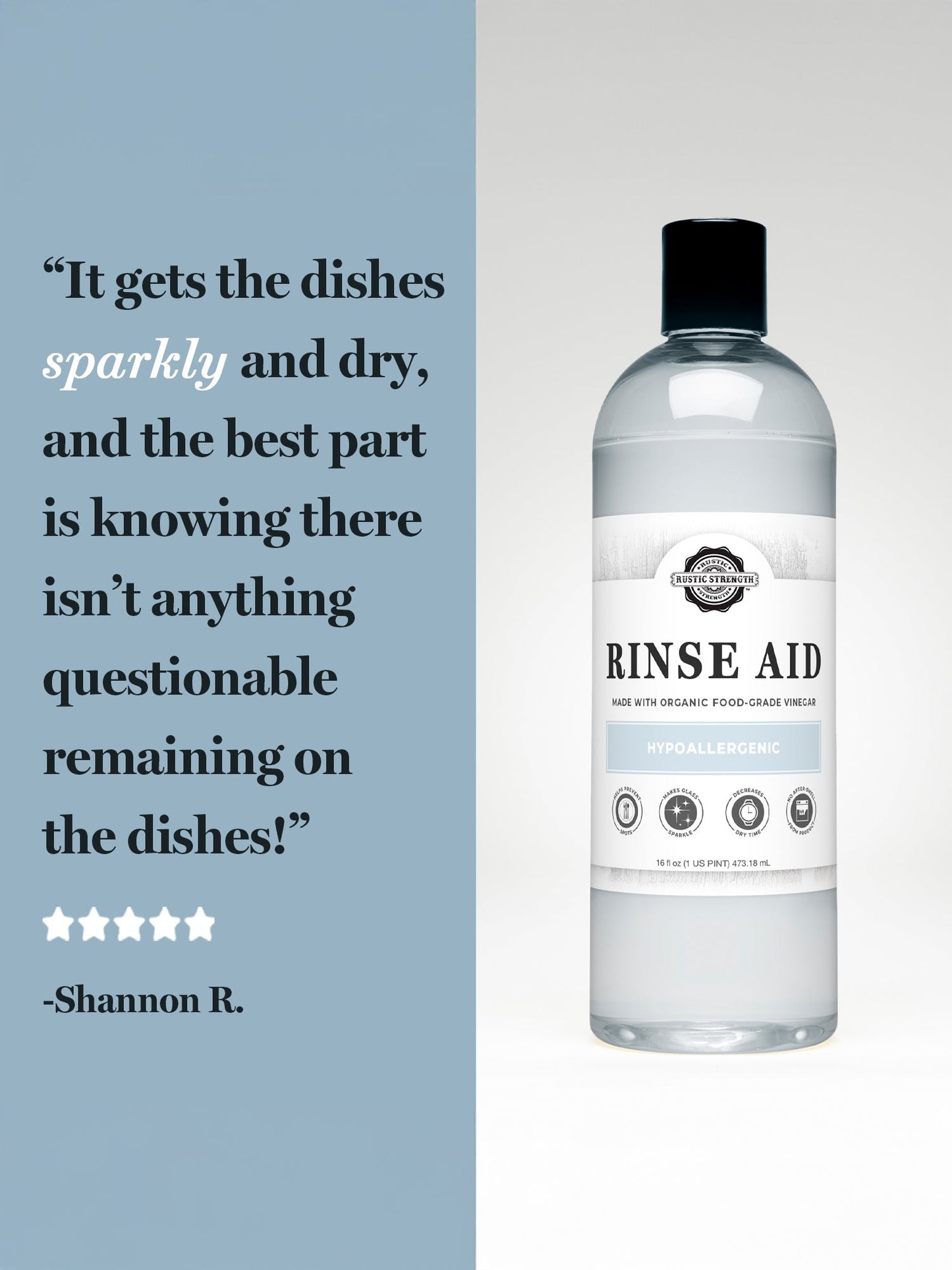 Rinse Aid for Automatic Dishwashers | Light Cherry