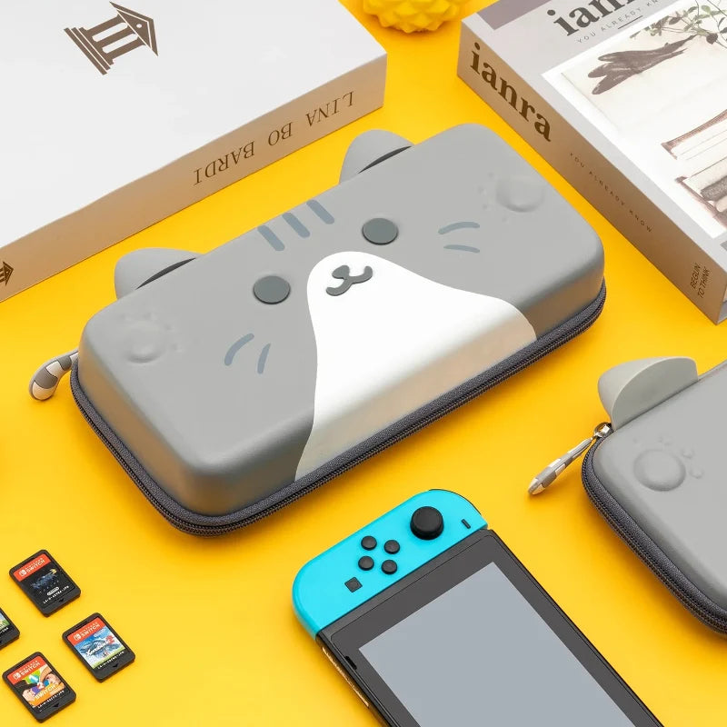 Kawaii Neko Buddy Switch Case NS/OLED